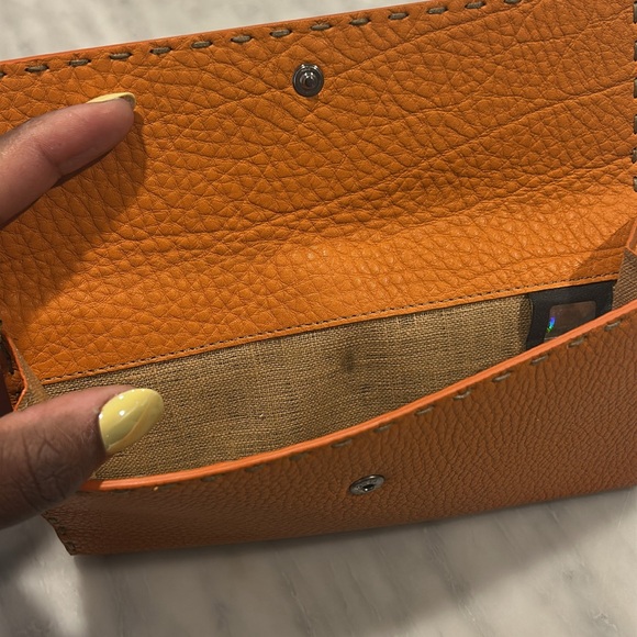 FENDI Selleria Leather Continental Wallet - Picture 8 of 12